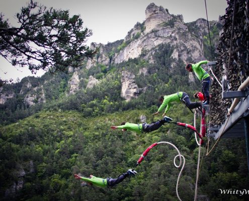 saut elastique falaise tarn sports extremes